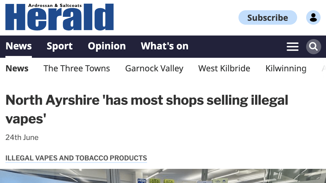 ardrossan-and-saltcoats-herald-article-that-links-to 12 Link Builders Share Strategies That Work in 2024