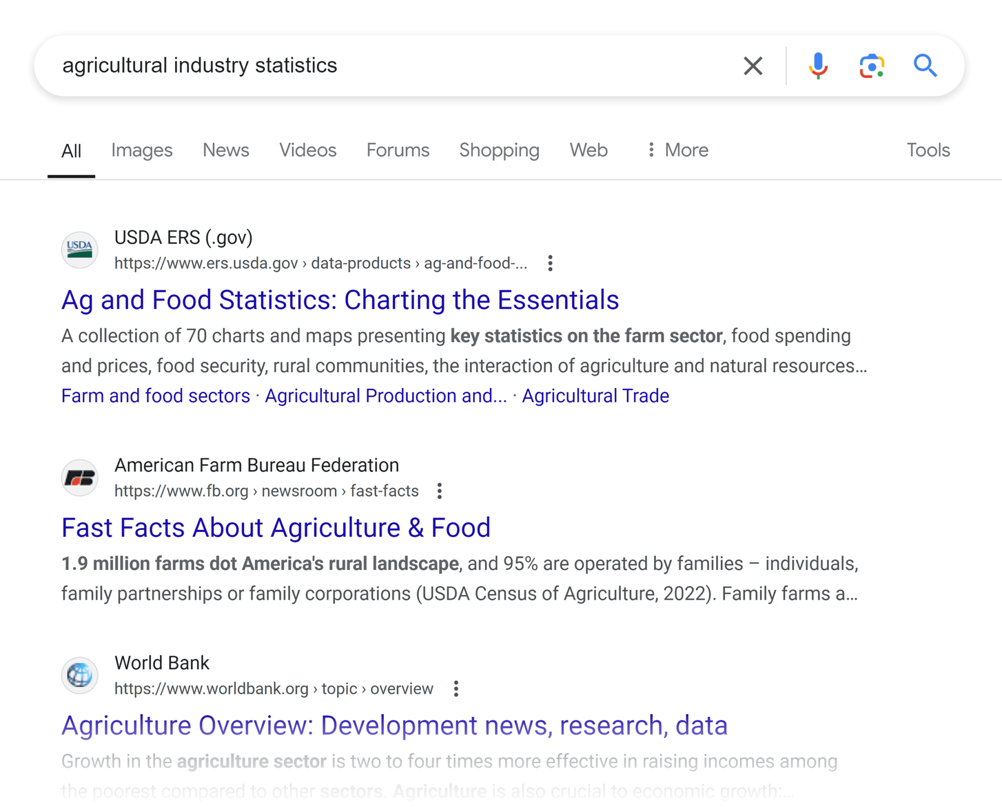 google-serp-agricultural-industry-statistics How to Do a Market Analysis for Your Business in 6 Steps