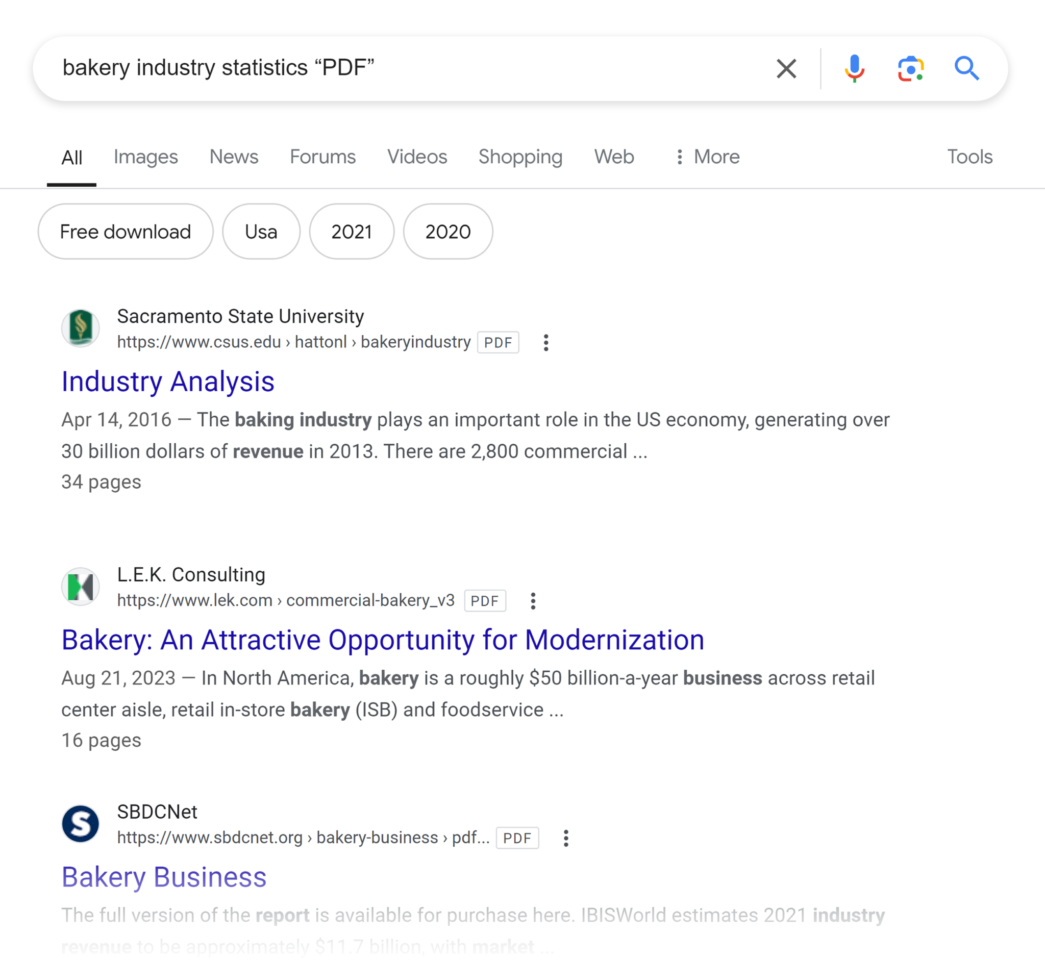 google-serp-bakery-industry-statistics-pdf How to Do a Market Analysis for Your Business in 6 Steps