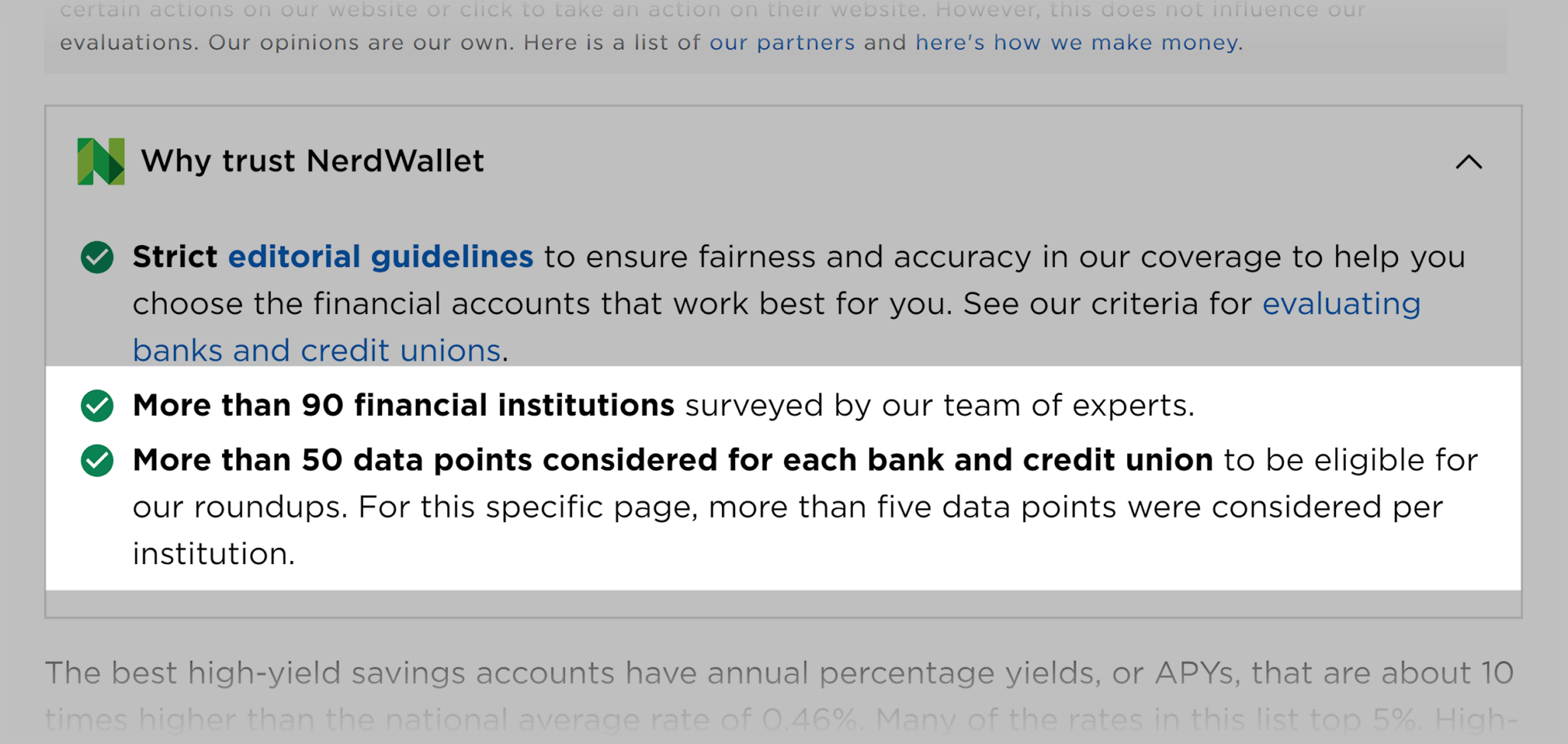 Why trust NerdWallet