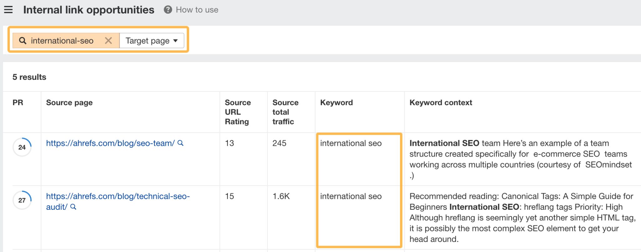 applying-filters-to-find-internal-link-opportuniti 12 Low-Hanging Fruit SEO Tactics You Can Implement Today