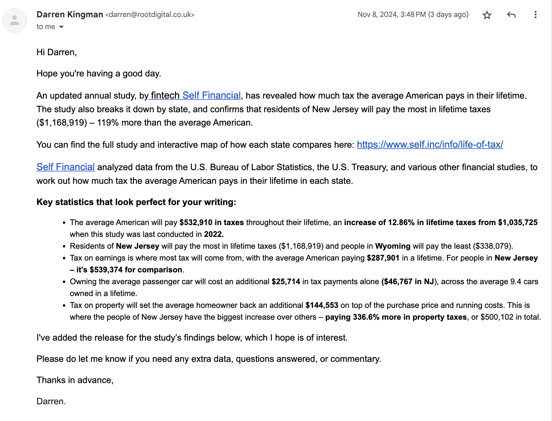 example-outreach-email-from-darren-kingman The Tabloid Technique: How to Easily Land Local Links With Digital PR