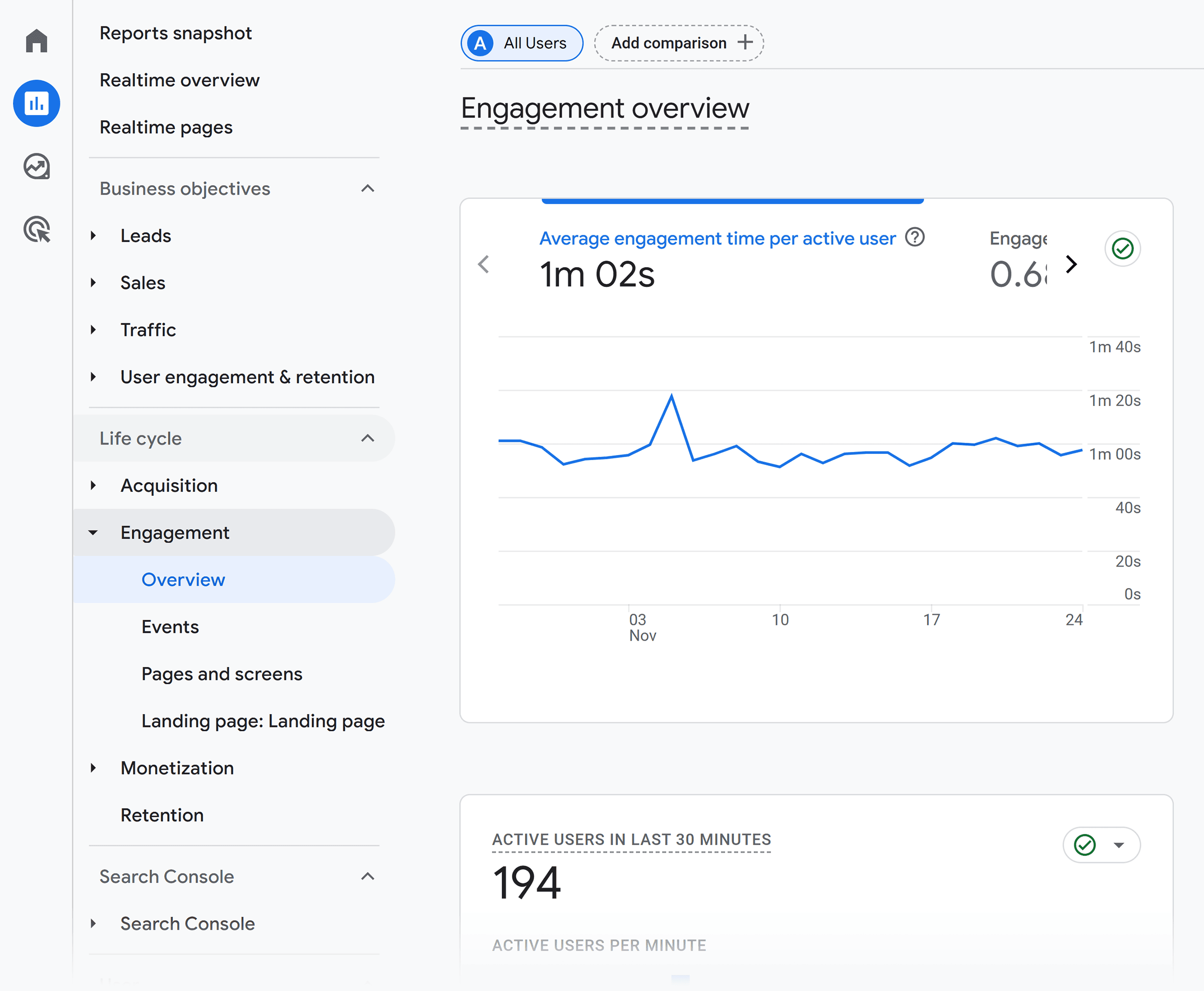 ga-reports-engagement-overview SEO Analytics: The “I Can’t Believe It’s This Easy” Guide