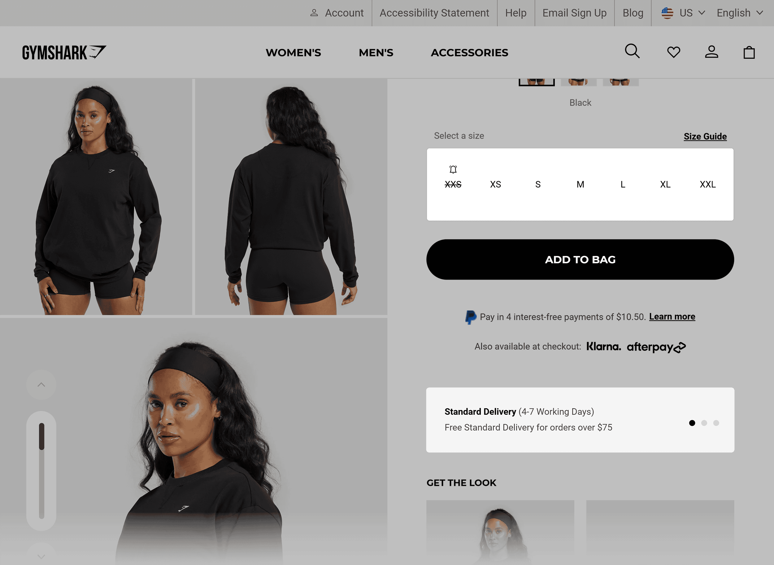 gymshark-user-friendly-checkout-process Ecommerce Website Design: How to Create a Store That Sells