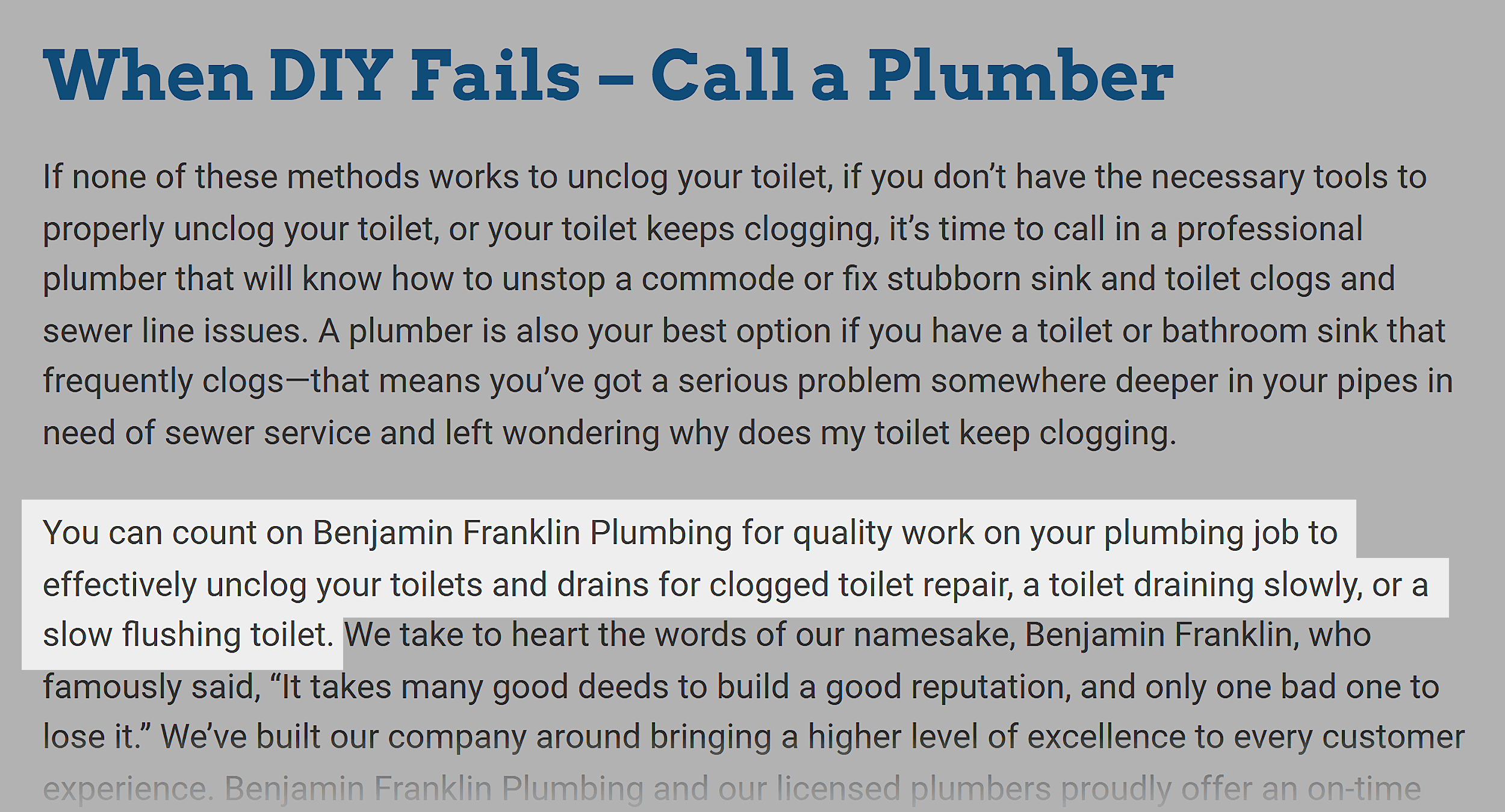 benjamin-franklin-plumber-call-a-plumber SEO for Plumbers: How to Rank Higher & Get More Customers