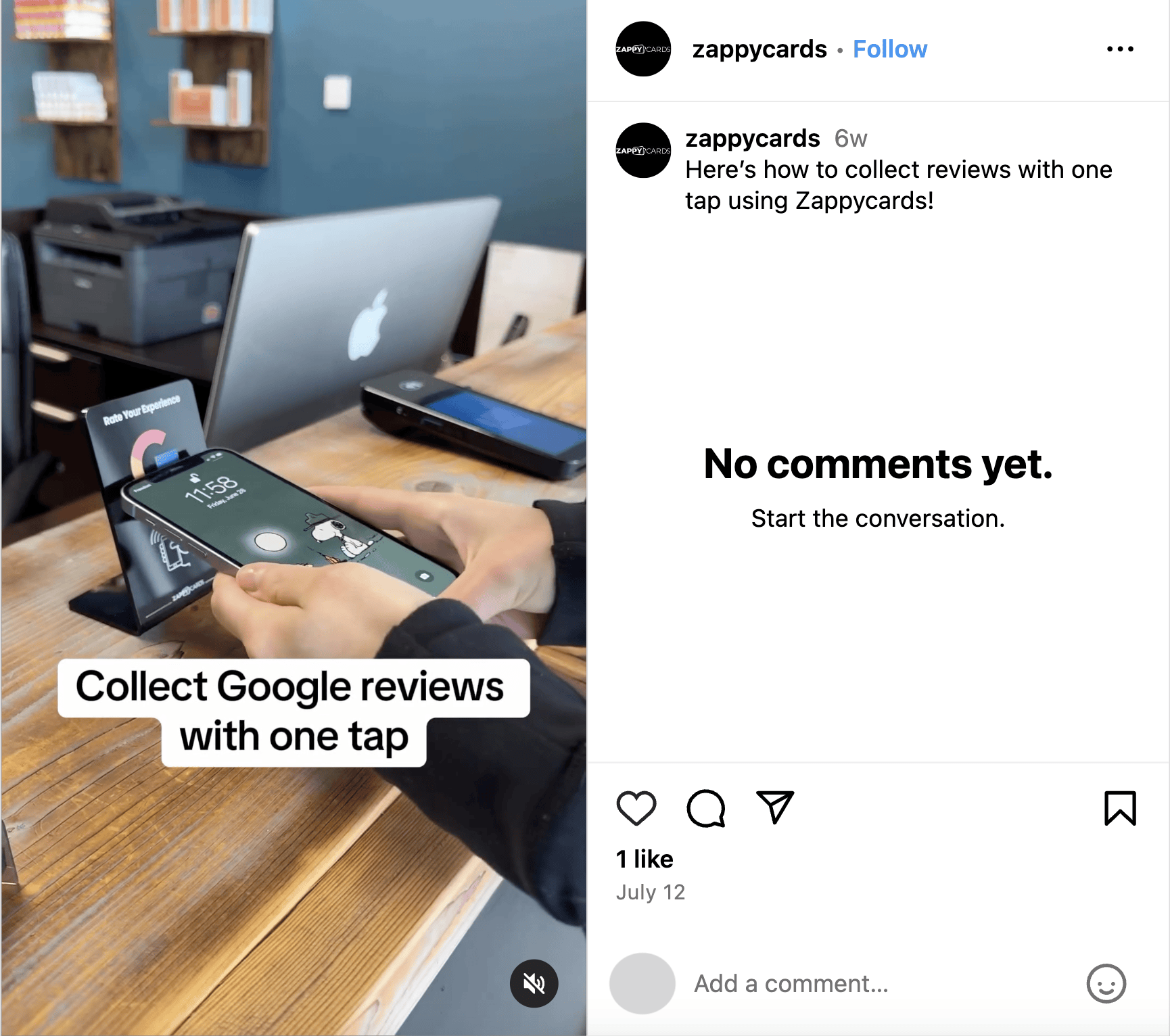 google-review-collection-instagram-post How to Get More Google Reviews: 9 Proven Tips