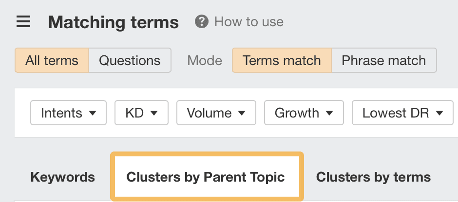 highlight-of-clusters-by-parent-topic-via-matchin Brand Monitoring: 3 Must-Track Areas for Success