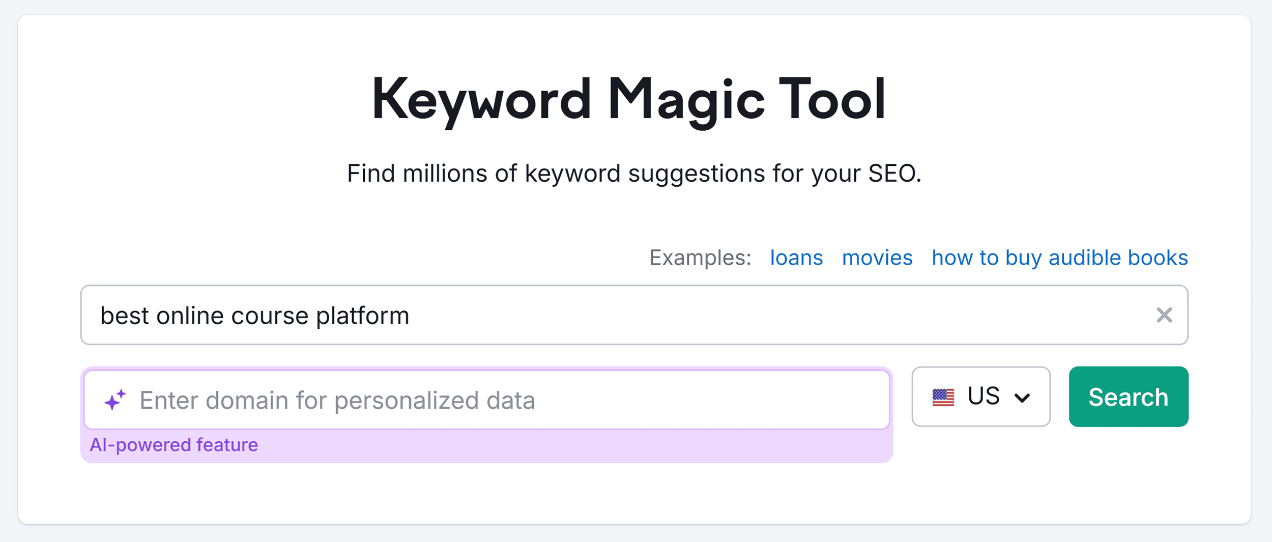 keyword-magic-tool-best-online-course-platform-search How to Find Competitors’ Keywords to Boost Your SEO