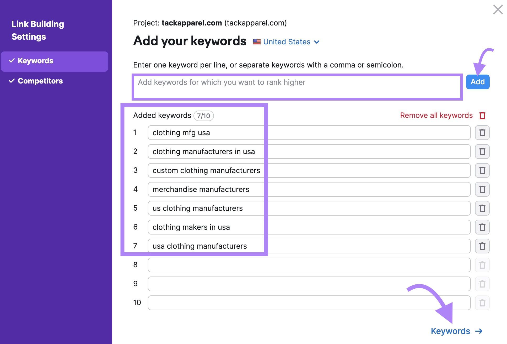 keywords-on-link-building-settings SEO for Manufacturers: Definition, Benefits, and Top Tactics