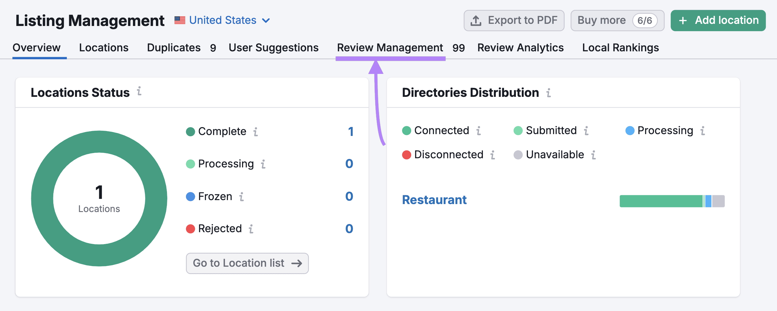 listing-management-review-management-tab How to Get More Google Reviews: 9 Proven Tips