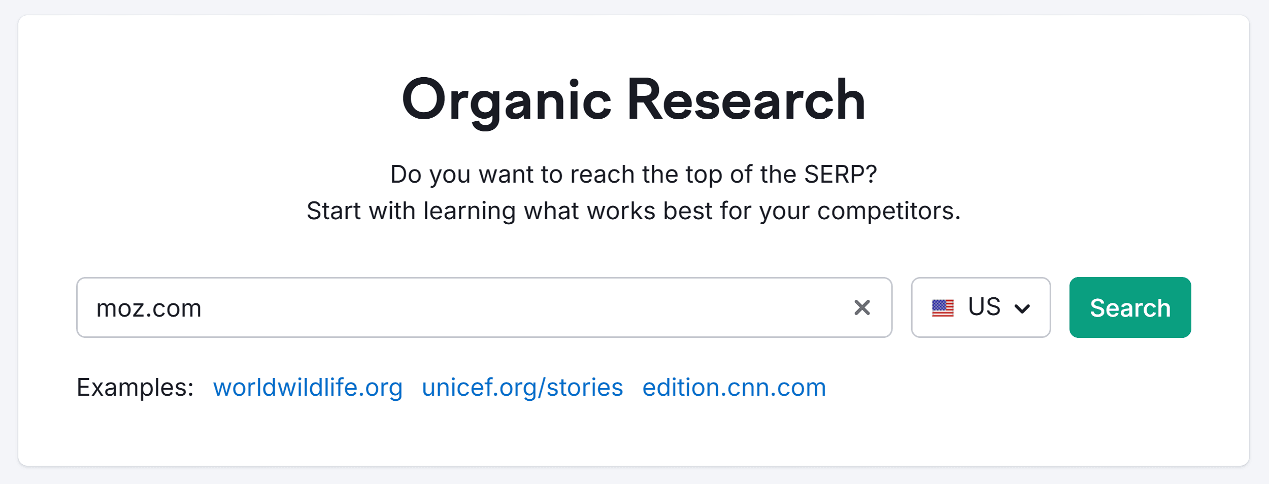 organic-research-moz-search How to Find Competitors’ Keywords to Boost Your SEO