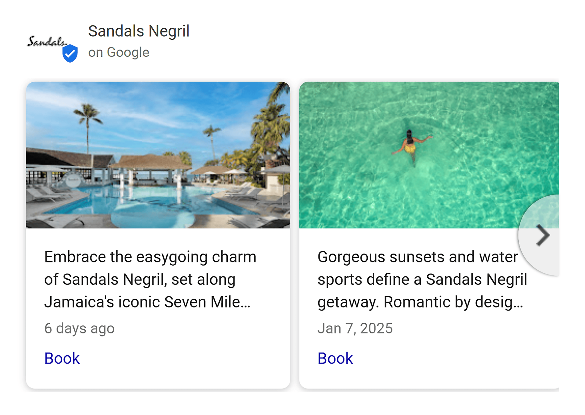 gbp-updates-sandals-negril How To Improve Your Travel SEO In 10 Steps