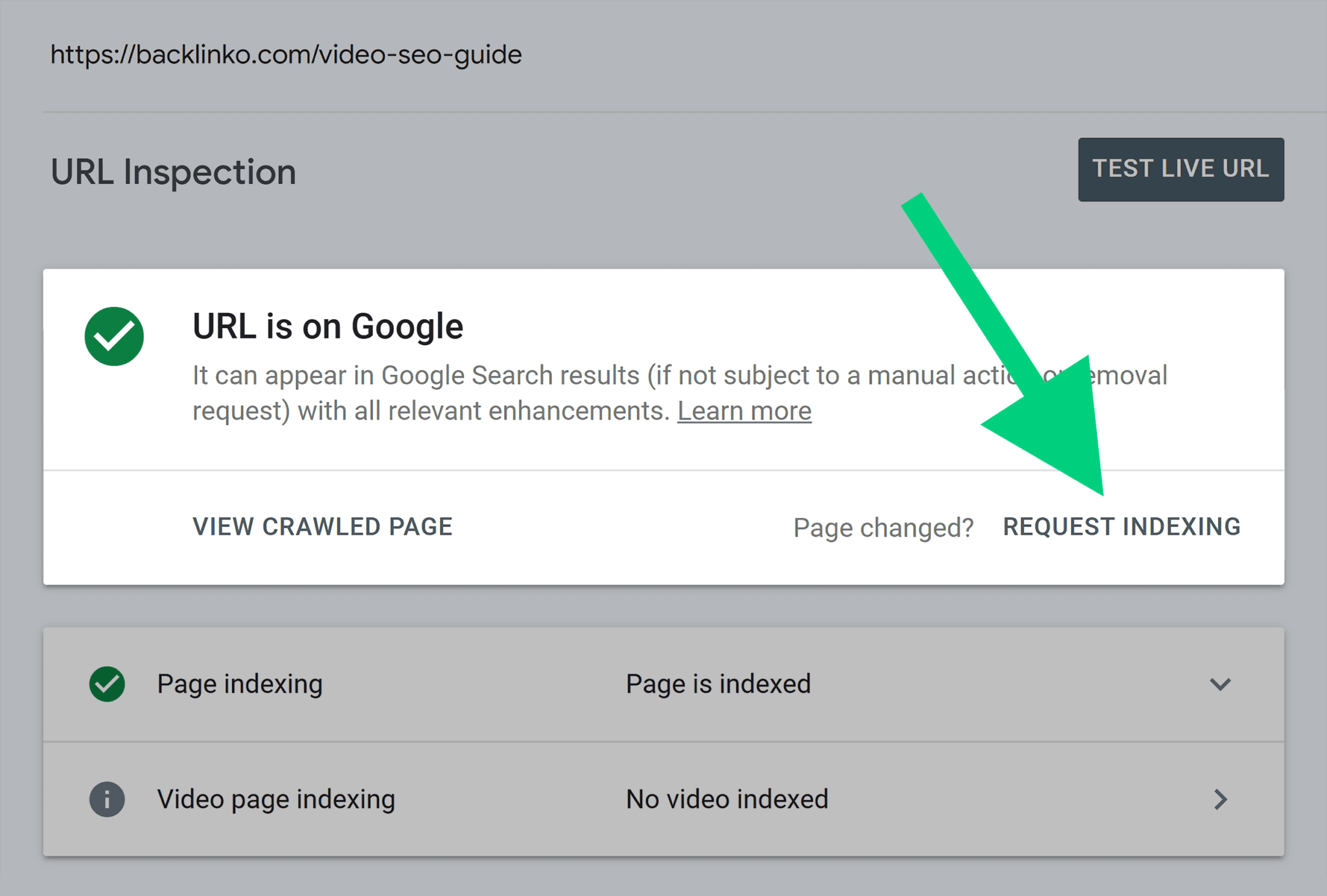 gsc-url-inspection-button How To Improve Your Travel SEO In 10 Steps