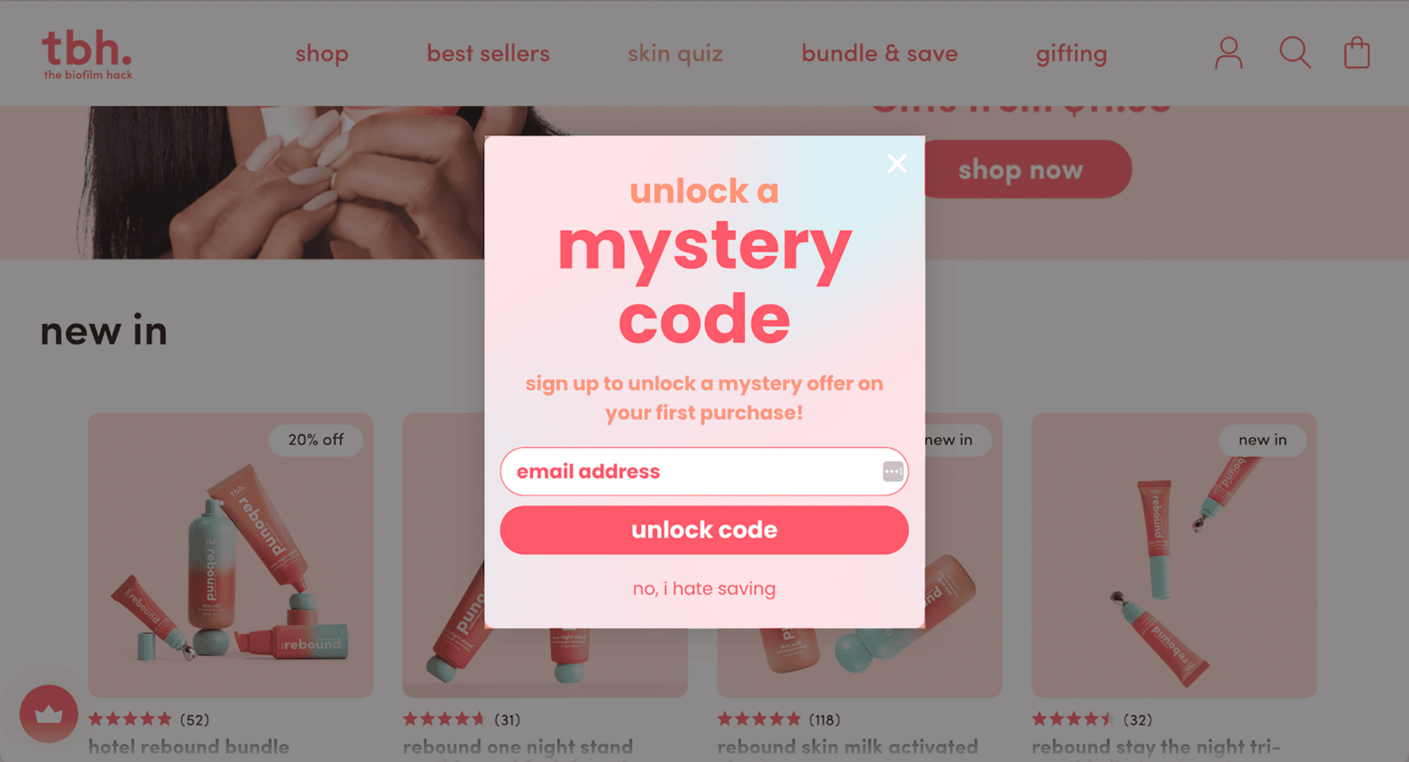 tbhskincare-mystery-code 5 Proven Ecommerce Growth Strategies ($0 to $100 Million)